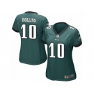 Women's Nike Philadelphia Eagles #10 Mack Hollins Game Midnight Green Team Color NFL Jersey