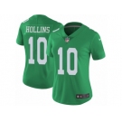 Women's Nike Philadelphia Eagles #10 Mack Hollins Limited Green Rush NFL Jersey