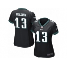 Women's Nike Philadelphia Eagles #13 Mack Hollins Limited Black Alternate NFL Jersey