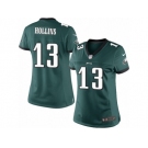 Women's Nike Philadelphia Eagles #13 Mack Hollins Limited Midnight Green Team Color NFL Jersey