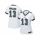 Women's Nike Philadelphia Eagles #13 Mack Hollins Limited White NFL Jersey