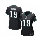 Women's Nike Philadelphia Eagles #19 Chris Givens Limited Black Alternate NFL Jersey