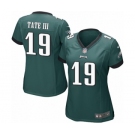 Women's Nike Philadelphia Eagles #19 Golden Tate III Game Midnight Green Team Color NFL Jersey