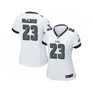Women's Nike Philadelphia Eagles #23 Rodney McLeod Limited White NFL Jersey