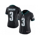 Women's Nike Philadelphia Eagles #3 Matt McGloin Limited Black Rush NFL Jersey