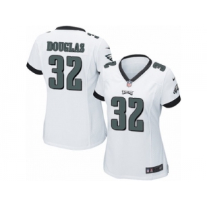 Women's Nike Philadelphia Eagles #32 Rasul Douglas Game White NFL Jersey