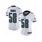 Women's Nike Philadelphia Eagles #58 Jordan Hicks Vapor Untouchable Limited White NFL Jersey