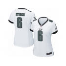 Women's Nike Philadelphia Eagles #6 Caleb Sturgis Game White NFL Jersey