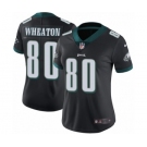 Women's Nike Philadelphia Eagles #80 Markus Wheaton Black Alternate Vapor Untouchable Limited Player NFL Jersey