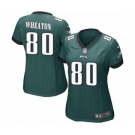 Women's Nike Philadelphia Eagles #80 Markus Wheaton Game Midnight Green Team Color NFL Jersey