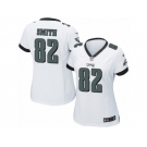 Women's Nike Philadelphia Eagles #82 Torrey Smith Limited White NFL Jersey