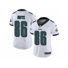 Women's Nike Philadelphia Eagles #86 Zach Ertz Vapor Untouchable Limited White NFL Jersey