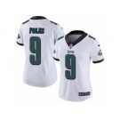 Women's Nike Philadelphia Eagles #9 Nick Foles Vapor Untouchable Limited White NFL Jersey