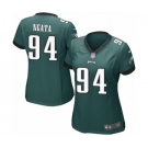 Women's Nike Philadelphia Eagles #94 Haloti Ngata Game Midnight Green Team Color NFL Jersey