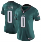 Women's Philadelphia Eagles #0 Bryce Huff Green Vapor Untouchable Limited Football Stitched Jersey