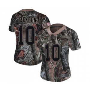 Women's Philadelphia Eagles #10 DeSean Jackson Camo Rush Realtree Limited Football Jersey