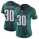 Women's Philadelphia Eagles #30 Quinyon Mitchell Green 2024 Draft Vapor Untouchable Limited Football Stitched Jersey