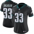 Women's Philadelphia Eagles #33 Cooper DeJean Black 2024 Draft Vapor Untouchable Limited Football Stitched Jersey