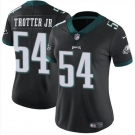 Women's Philadelphia Eagles #54 Jeremiah Trotter Jr Black 2024 Draft Vapor Untouchable Limited Football Stitched Jersey