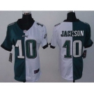 nike women nfl jerseys philadelphia eagles #10 jackson white-green[nike split]