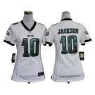 nike women nfl jerseys philadelphia eagles #10 jackson white[nike]