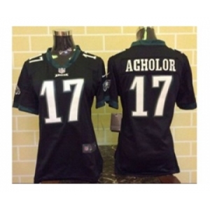 nike women nfl jerseys philadelphia eagles #17 agholor black[nike[agholor]