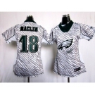 nike women nfl jerseys philadelphia eagles #18 jeremy maclin[fem fan zebra]