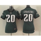 nike women nfl jerseys philadelphia eagles #20 brian dawkins green[nike]