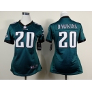 nike women nfl jerseys philadelphia eagles #20 dawkins green[nike]