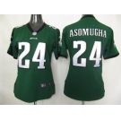 nike women nfl jerseys philadelphia eagles #24 asomugha green[nike]