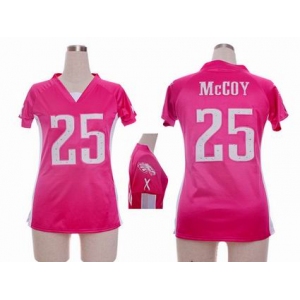 nike women nfl jerseys philadelphia eagles #25 mccoy pink[draft him ii top]