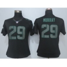 nike women nfl jerseys philadelphia eagles #29 murray black[nike impact limited][murray]