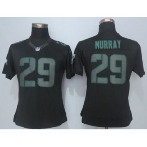 nike women nfl jerseys philadelphia eagles #29 murray black[nike impact limited][murray]