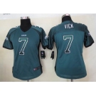 nike women nfl jerseys philadelphia eagles #7 vick green[nike drift fashion]