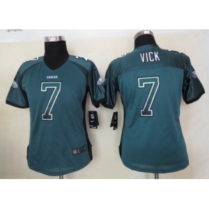 nike women nfl jerseys philadelphia eagles #7 vick green[nike drift fashion]