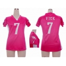 nike women nfl jerseys philadelphia eagles #7 vick pink[draft him ii top]