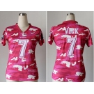 nike women nfl jerseys philadelphia eagles #7 vick pink[fashion camo]