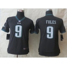 nike women nfl jerseys philadelphia eagles #9 foles black[nike]