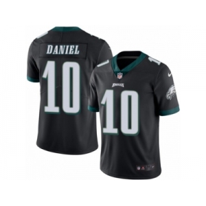 Youth Nike Philadelphia Eagles #10 Chase Daniel Limited Black Rush NFL Jersey