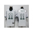 Youth Nike Philadelphia Eagles #11 Carson Wentz Elite White Drift Fashion NFL Jersey