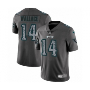 Youth Nike Philadelphia Eagles #14 Mike Wallace Gray Static Vapor Untouchable Limited NFL Jersey