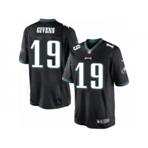 Youth Nike Philadelphia Eagles #19 Chris Givens Limited Black Alternate NFL Jersey