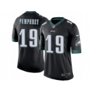 Youth Nike Philadelphia Eagles #19 Donnel Pumphrey Limited Black Alternate NFL Jersey