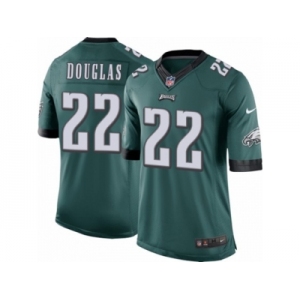 Youth Nike Philadelphia Eagles #22 Rasul Douglas Limited Midnight Green Team Color NFL Jersey