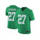 Youth Nike Philadelphia Eagles #27 Malcolm Jenkins Limited Green Rush NFL Jersey