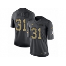Youth Nike Philadelphia Eagles #31 Jalen Mills Limited Black 2016 Salute to Service NFL Jersey