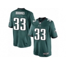 Youth Nike Philadelphia Eagles #33 Ron Brooks Limited Midnight Green Team Color NFL Jersey