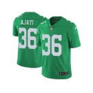 Youth Nike Philadelphia Eagles #36 Jay Ajayi Green Stitched NFL Limited Rush Jersey