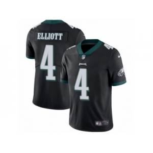 Youth Nike Philadelphia Eagles #4 Jake Elliott Black Alternate Vapor Untouchable Limited Player NFL Jersey