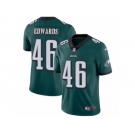 Youth Nike Philadelphia Eagles #46 Herman Edwards Vapor Untouchable Limited Midnight Green Team Color NFL Jersey